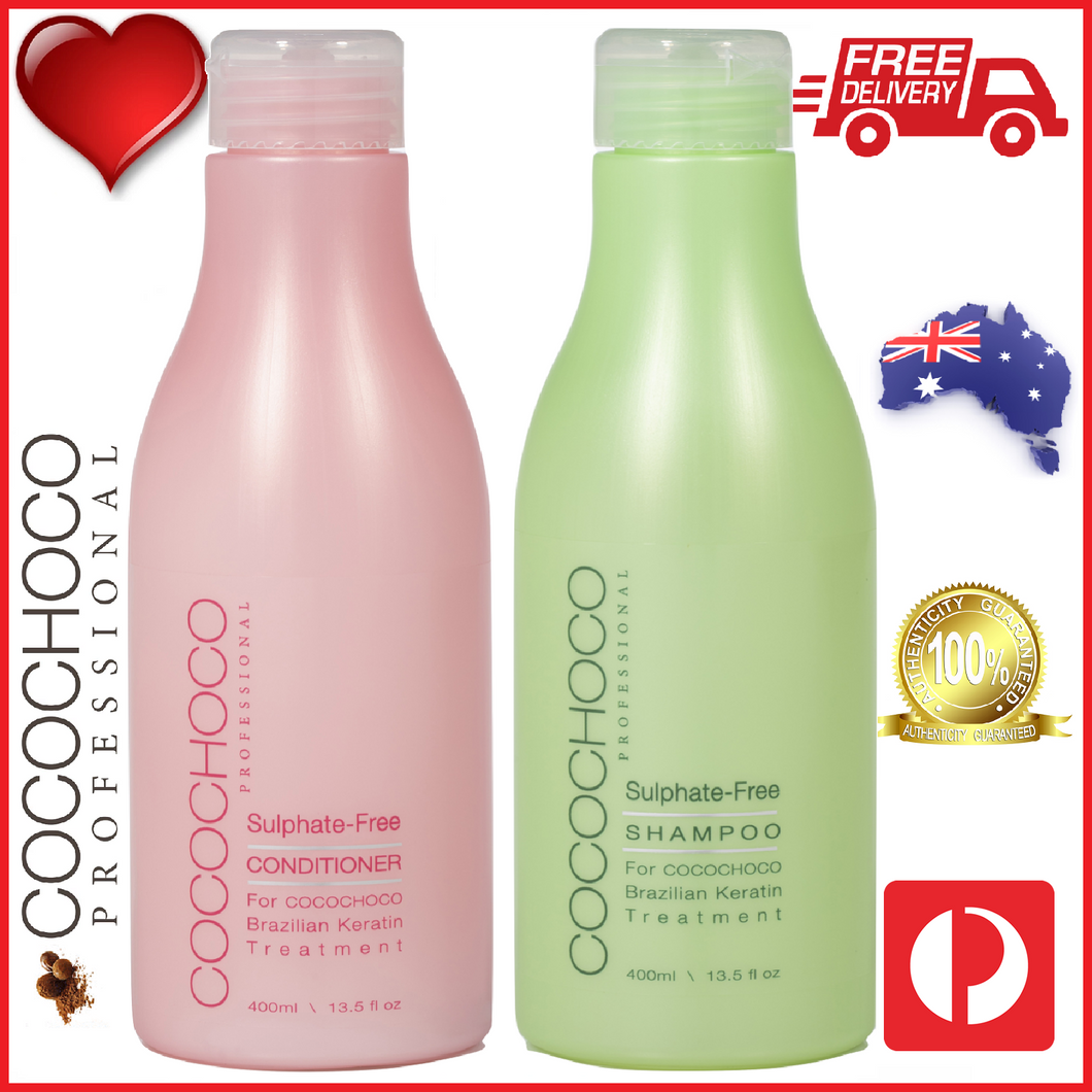 COCOCHOCO Sulphate Free Shampoo + COCOCHOCO Sulphate Free Conditioner 400ml BUY AUSTRALIA